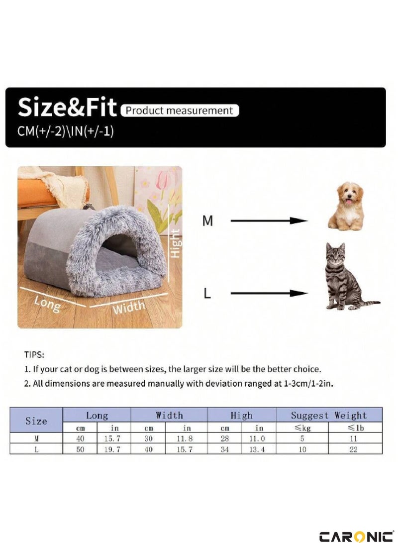 Home Pet Bed For Cats And Small Dogs Bed Removable Washable For Indoor And Outdoor Pets Sleeping Cozy