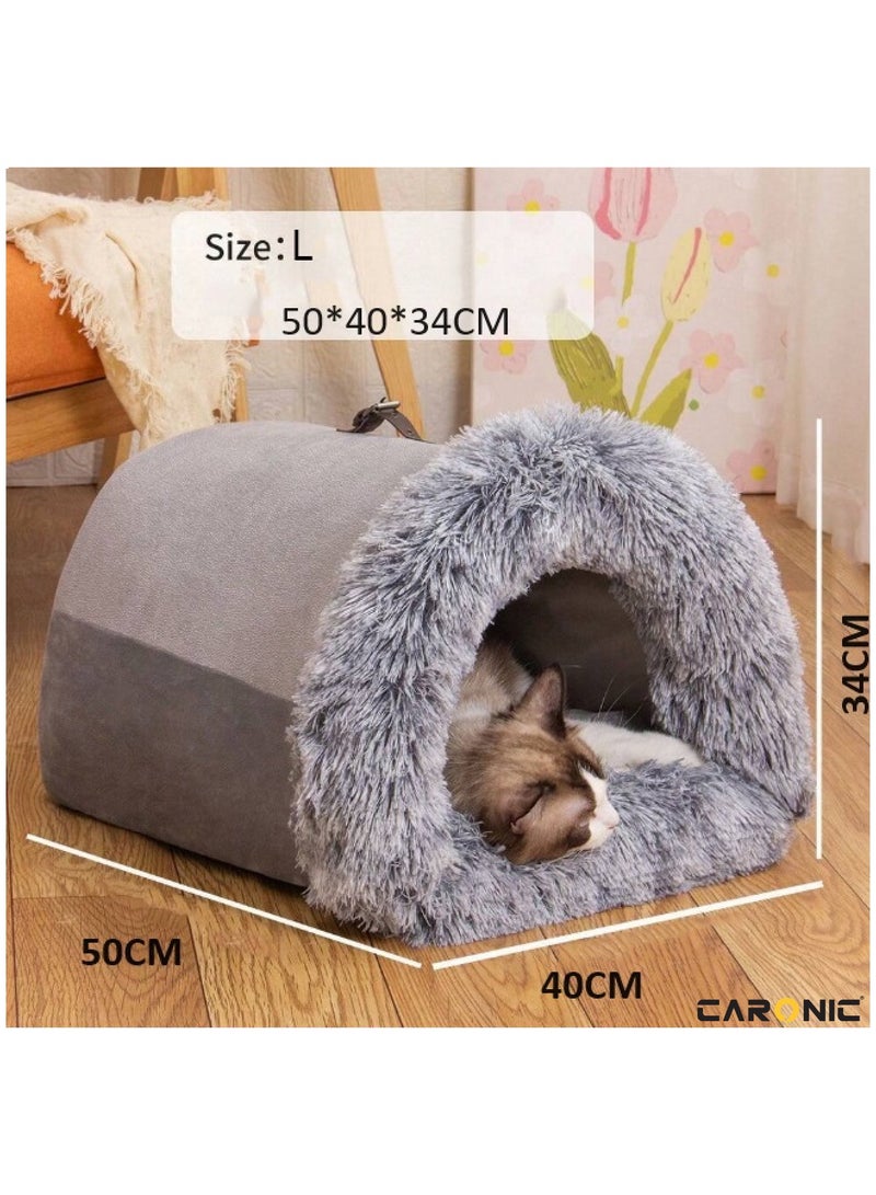 Home Pet Bed For Cats And Small Dogs Bed Removable Washable For Indoor And Outdoor Pets Sleeping Cozy