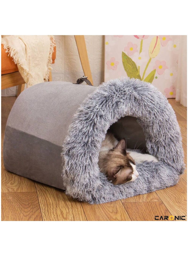 Home Pet Bed For Cats And Small Dogs Bed Removable Washable For Indoor And Outdoor Pets Sleeping Cozy