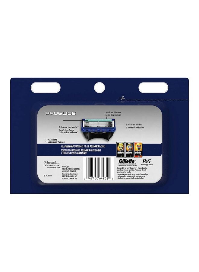 12-Piece ProGlide Razor Blade Set Blue