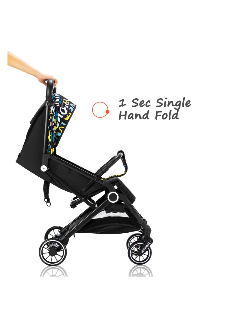 Lightweight And Compact Travelzen Stroller With Extra Wide Canopy - Love