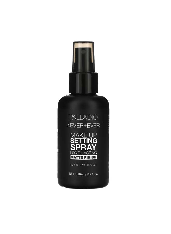 4Ever  Ever Makeup Setting Spray Long-Lasting Matte Finish 3.4 fl oz 100 ml