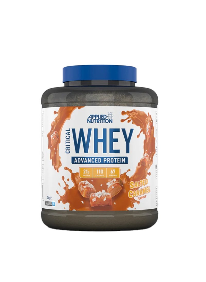 Critical Whey Blend, Lean Muscle Growth, Workout Recovery, Bodybuilding Fuel, 2Kg , Salted Caramel Flavor