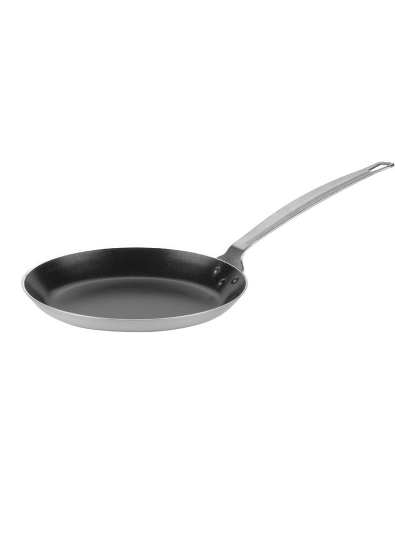Aluminium Crepe Pan Non-Stick Coated 30 cm |Ideal for Hotel,Restaurants & Home cookware |Corrosion Resistance,Direct Fire,Dishwasher Safe,Induction,Oven Safe|Made in Turkey