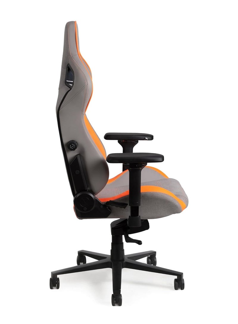 Navodesk APEX AIR Ergonomic Gaming Chair with Magnetic Memory Foam Headrest Lumbar Support FLAMING ORANGE FORMULA SERIES