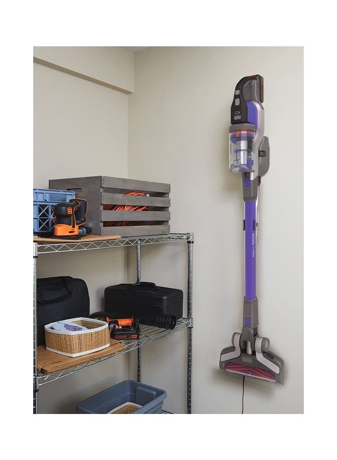 Power Series Cordless Pet Stick Vacuum 40 W BHFEV182CP-GB Purple/Grey