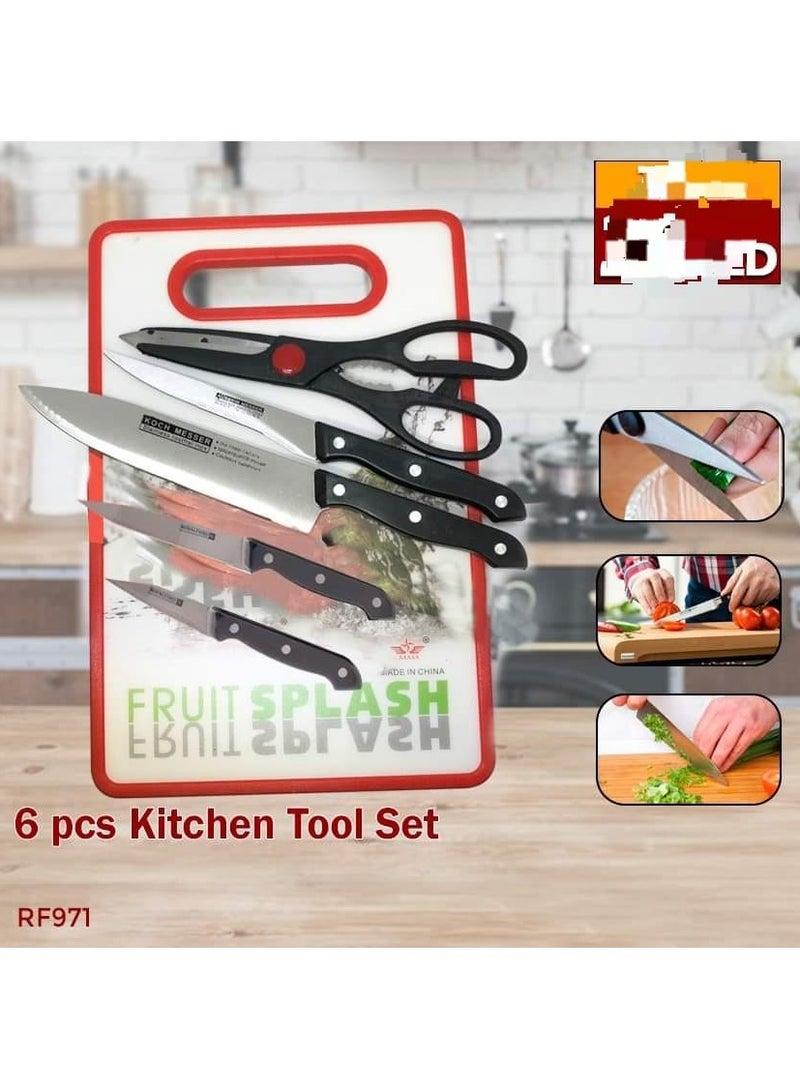 Stainless Steel Kitchen Messer Knife Set