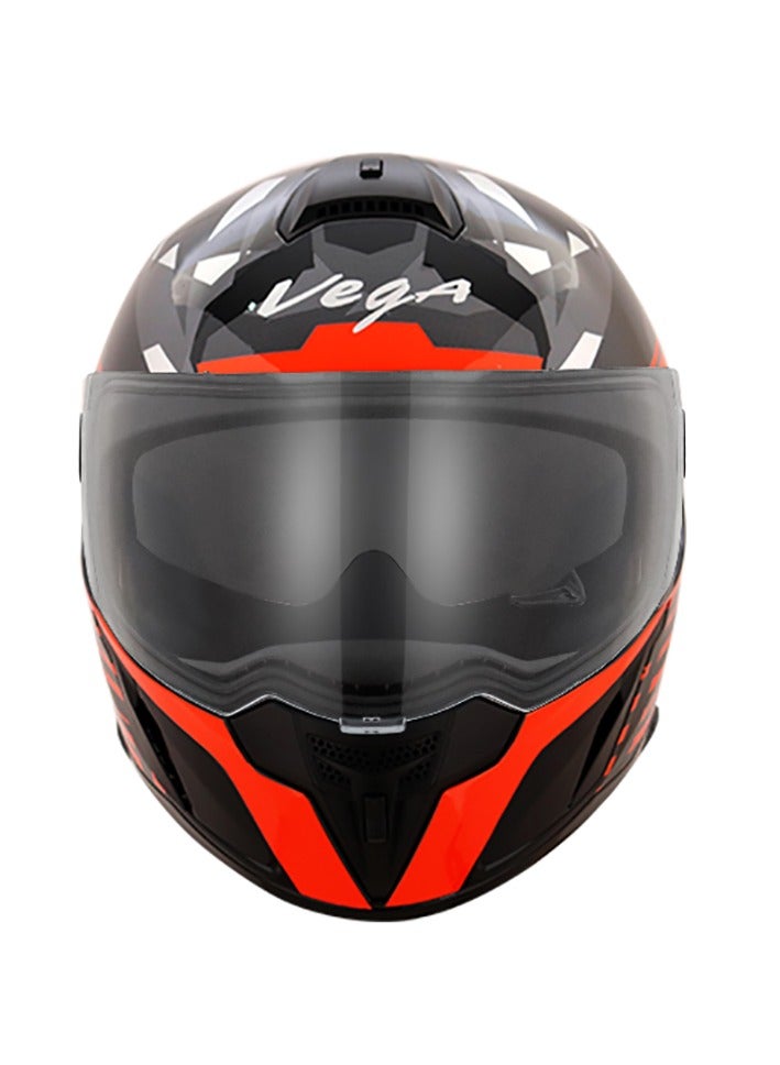 Ryker D/V Camo Black Orange Helmet