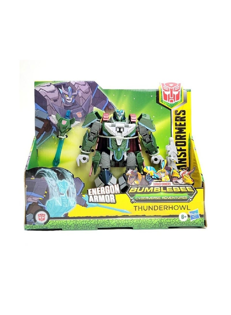 Transformers Cyberverse Energon Armor Autobot Thunderhowl 6 inch