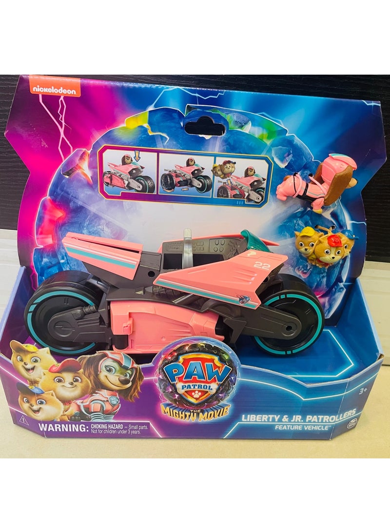 Paw Patrol: Mighty Movie Liberty & Jr. Pat Feature Vehicle