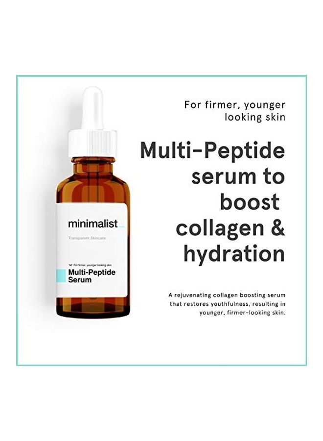 Multi Peptide Night Face Serum Clear 1.968503935X4.5275590505X1.968503935inch