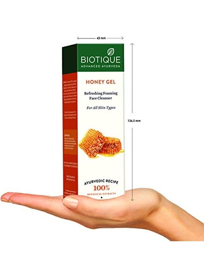 2-Pack Bio Honey Gel Refreshing Foaming Face Cleanser Multicolour 2 x 120ml
