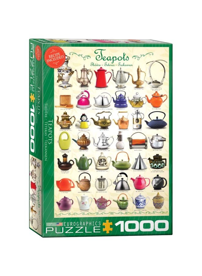 1000-Piece Teapots Puzzle 6000-0599