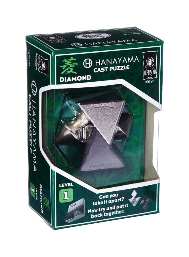 Diamond Metal-Cast Brain Teaser 30796