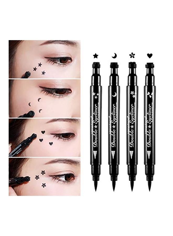 4 In 1  Eyeliner Pencil Black