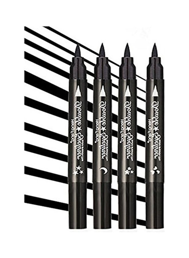 4 In 1  Eyeliner Pencil Black