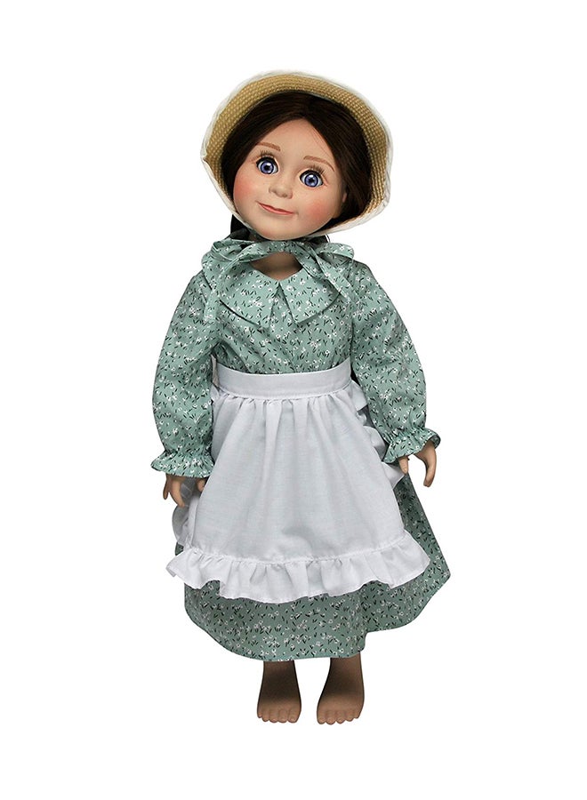 Calico Play Dress Set For 18-Inch American Doll