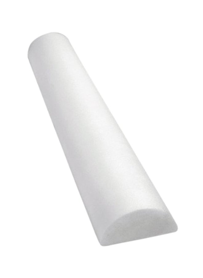 Full-Skin PE White Foam Roller 36X6X6inch