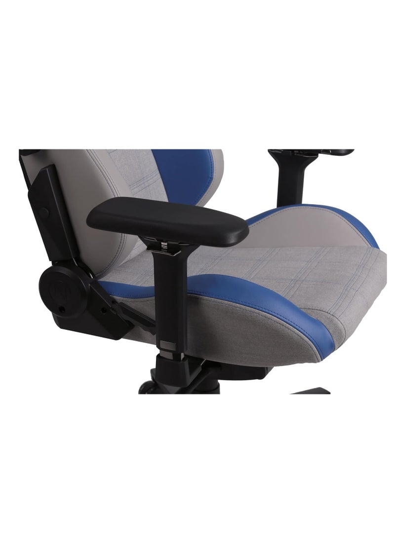 Navodesk APEX AIR Ergonomic Gaming Chair with Magnetic Memory Foam Headrest Lumbar Support RACING BLUE FORMULA SERIES