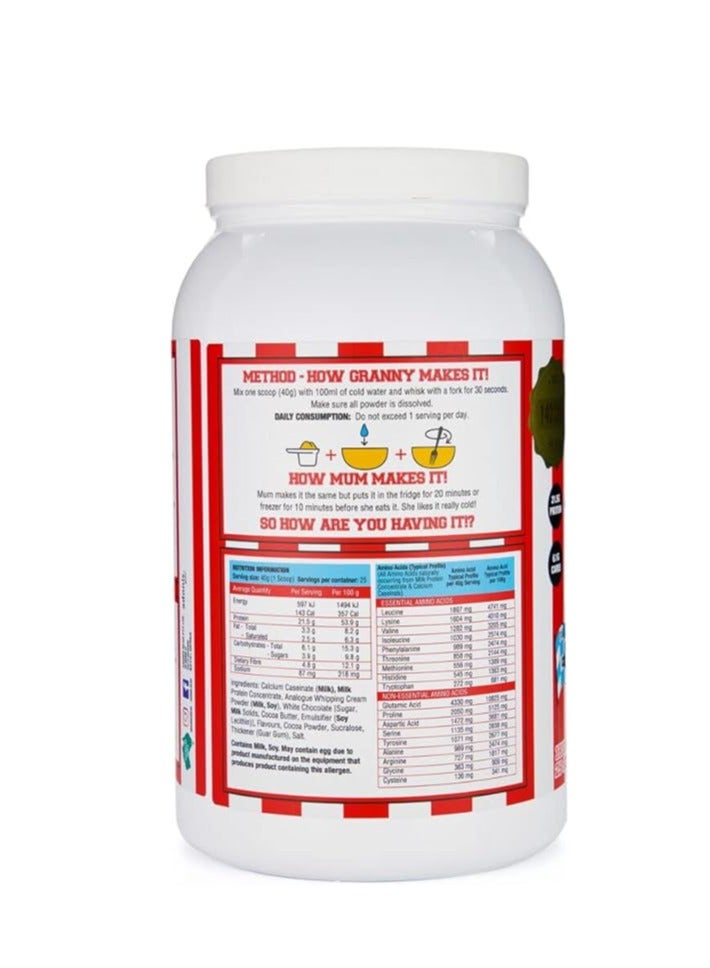 Cookie Dough, High Protein Snack And Increase Muscle Mass And Strength, Banana Chocolate Chip Flavor, 1kg