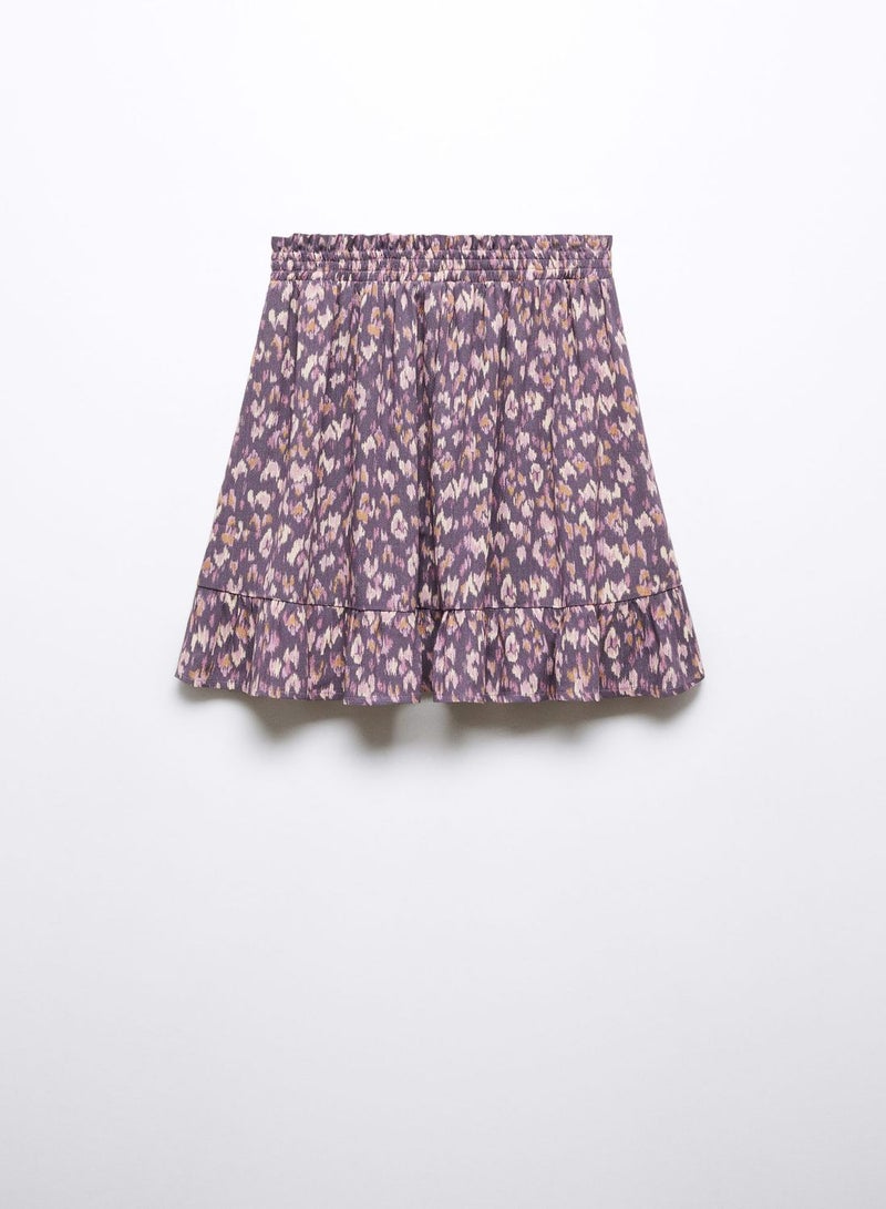 Kids Printed Skirt