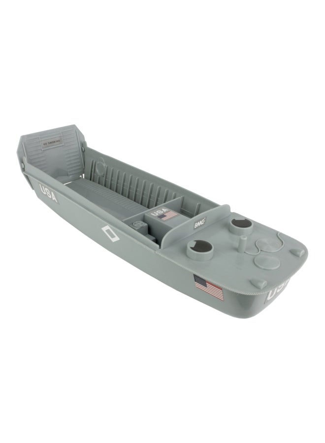 Higgins Boat LCVP Landing Play Vehicle 49998 Grey