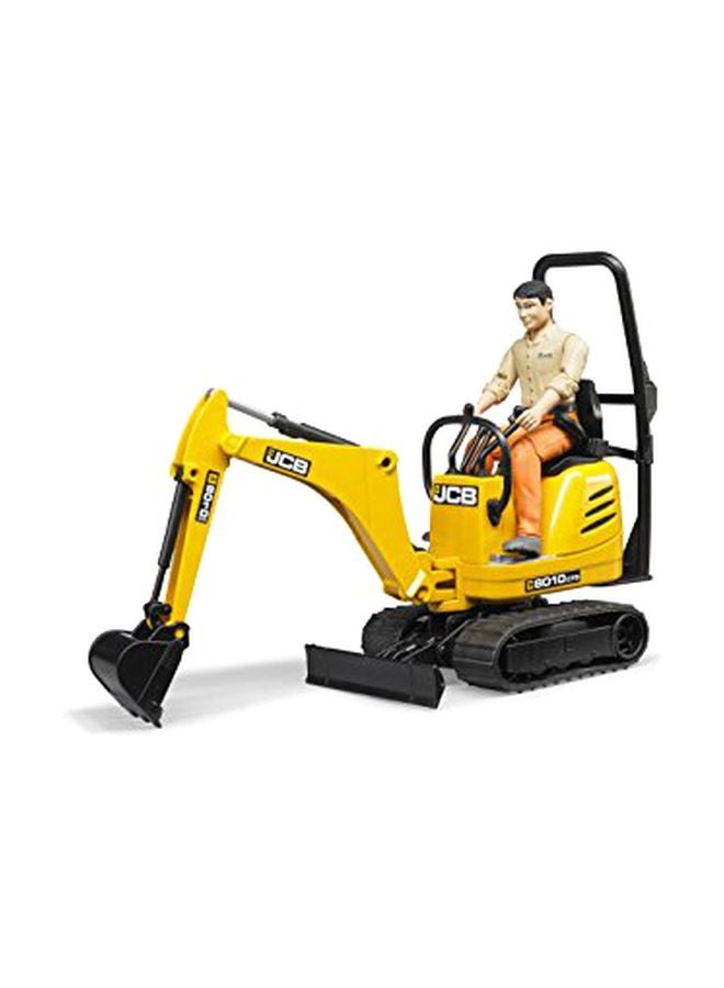 Jcb Micro Excavator And Construction Worker 62002