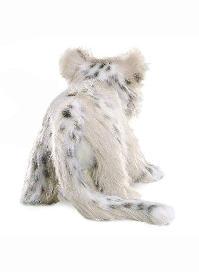 Snow Leopard Cub Hand Puppet