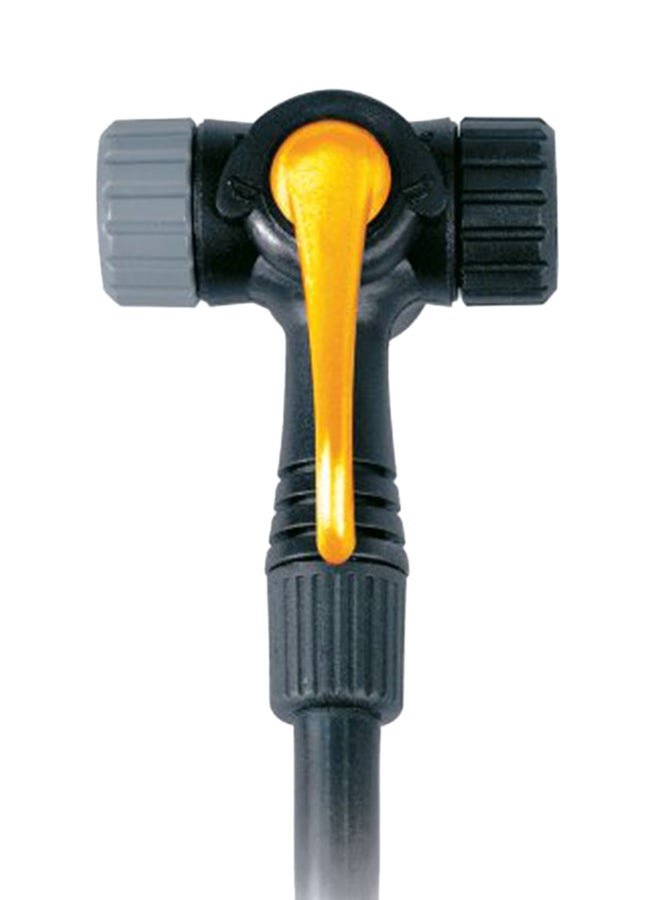 Twin Head Bicycle Floor Pump Upgrade Kit 6.35X23.1902X13.335inch