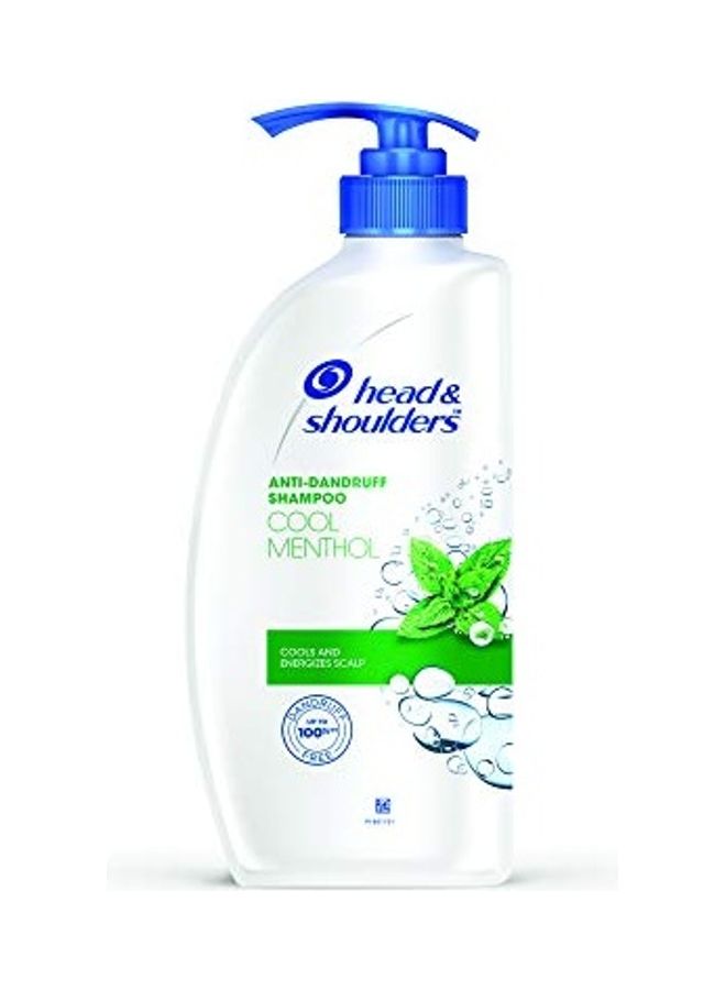 2-In-1 Cool Menthol Anti-Dandruff Shampoo with Conditioner White 650ml