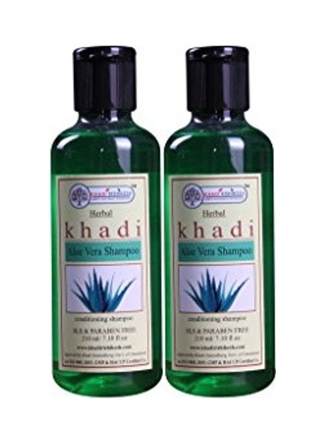 Pack Of 2 Herbal Aloe Vera Shampoo Clear 420ml