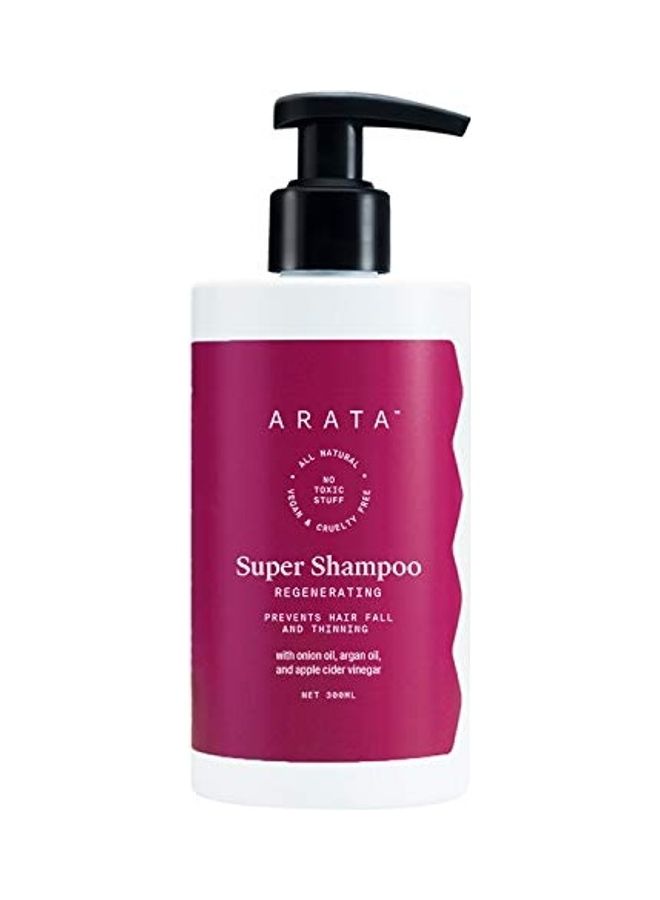 Natural Regenerating Anti-Hairfall Super Shampoo with Onion Oil 300ml
