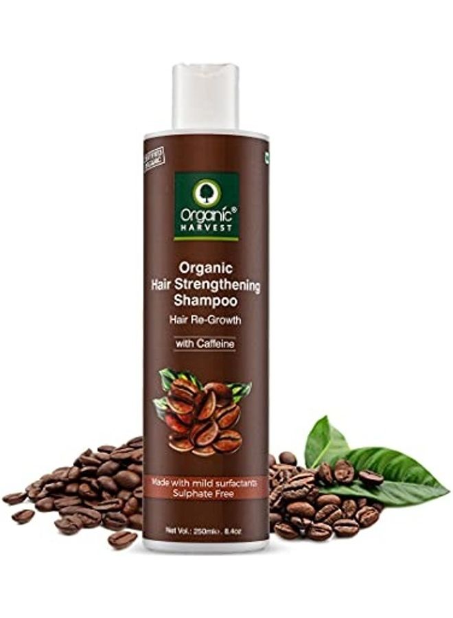 Coffee Shampoo For Hair Fall Control And Hair Growth Brown 250ml