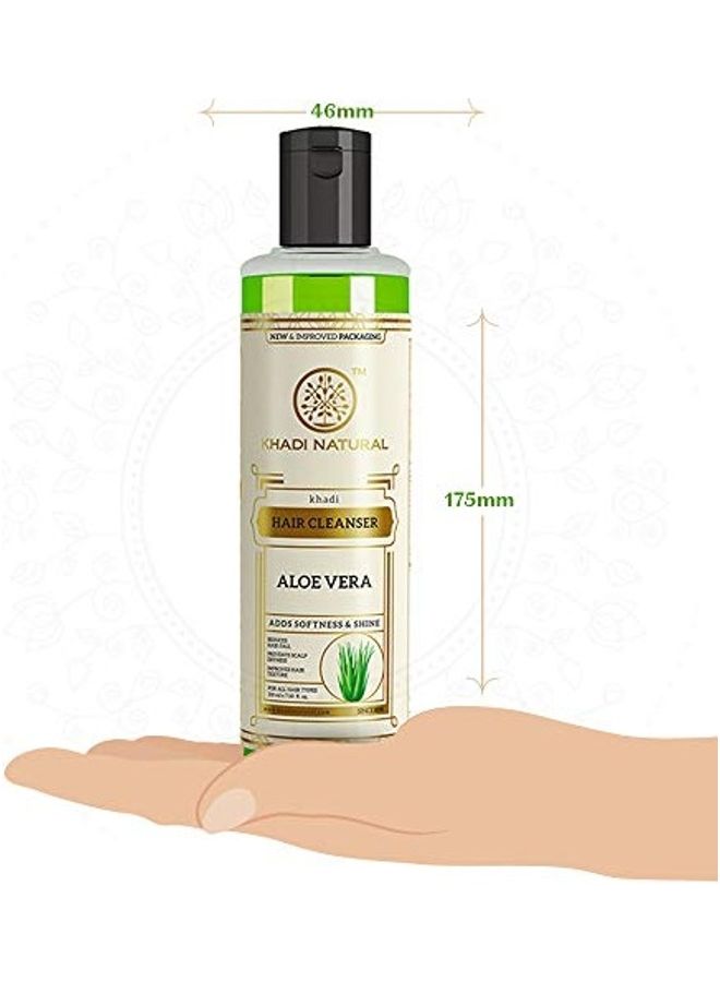 Aloevera Herbal Hair Cleanser Shampoo Green 210ml