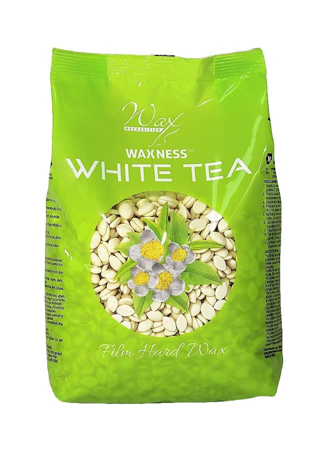 Hard Wax Beads White Tea Cream White 498grams