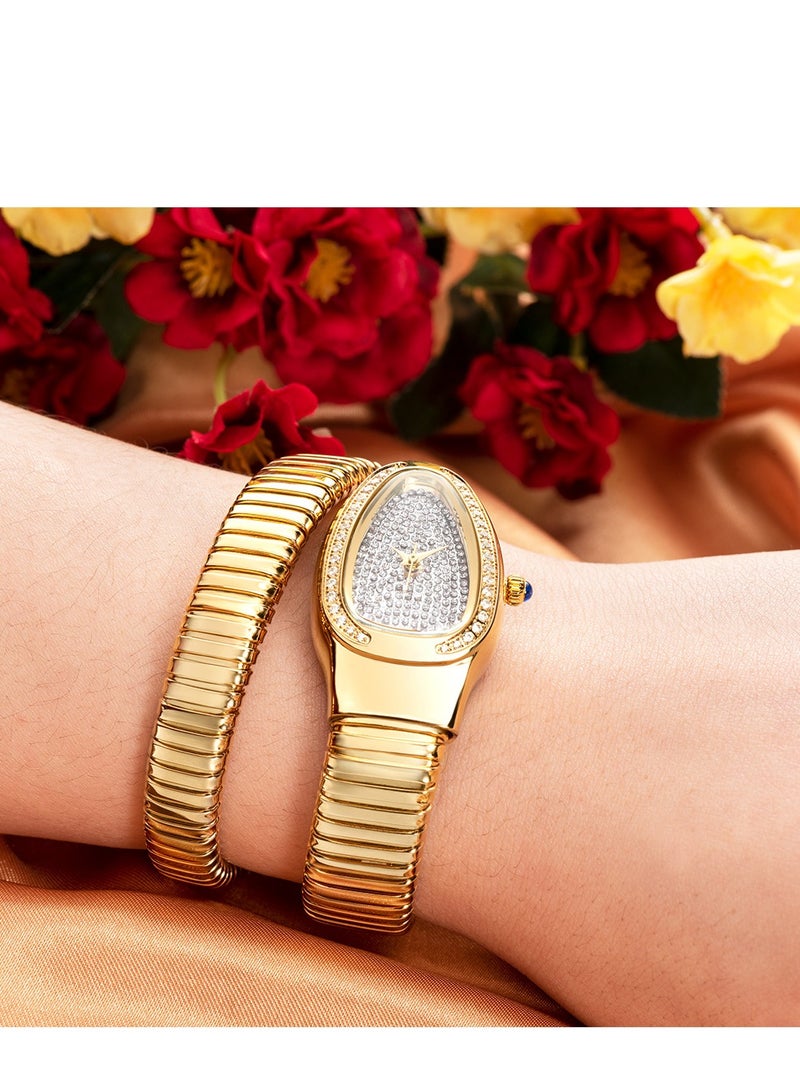 Women's Fashion Diamond Inlaid Watch