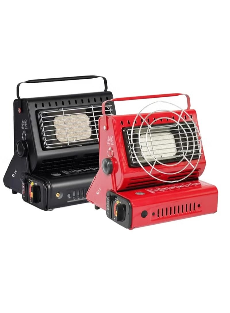 DLC Porable Stove & Gas Heater 2 in 1 DLC-P3410 Red/Black