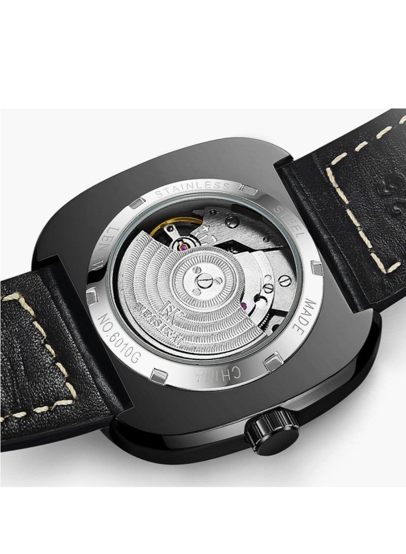 Men's Square Mechanical Watch