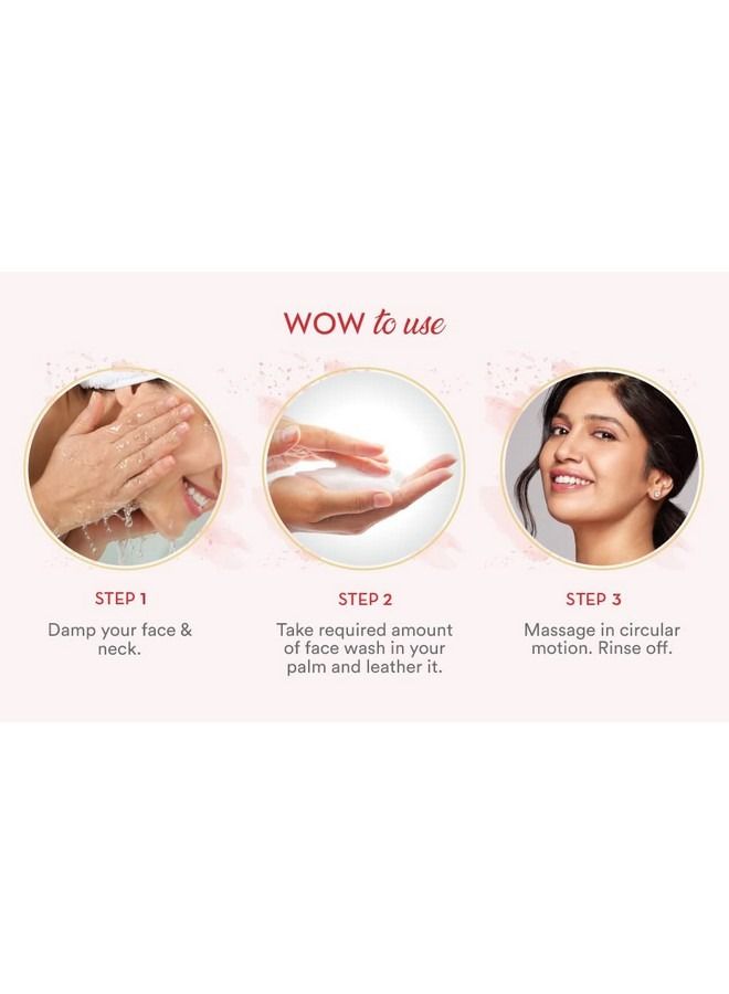 WOW Skin Science Apple Cider Vinegar Foaming Face wash 150ml