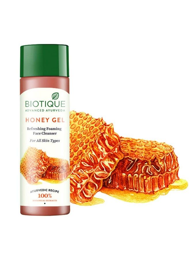 Honey Gel Soothe & Nourish Foaming Face Cleanser Foe All Skin Types 120Ml (Pack Of 2)