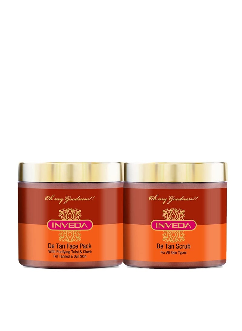 Inveda for Removing Dark Spots Blemishes Redness with Basil 200ml