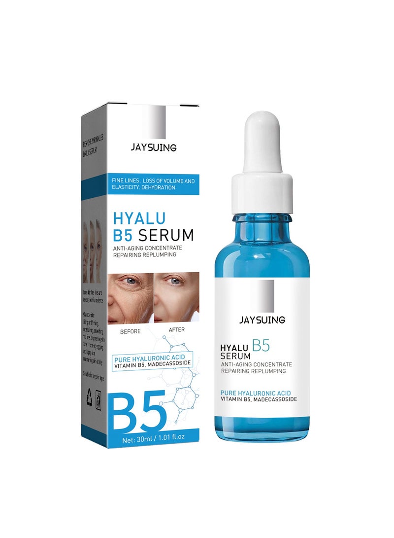 Jaysuing anti wrinkle firming B5 essence brightens skin fades fine lines on face hydrates moisturizes lifts and firms