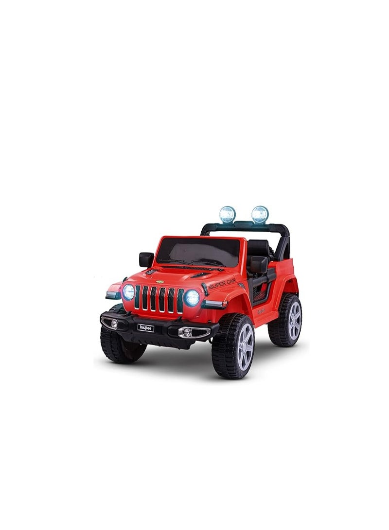 Rechargeable Battery Operated Electric Ride-On Jeep car, Racing Riding Toy Car,Jeep car for Kids Baby