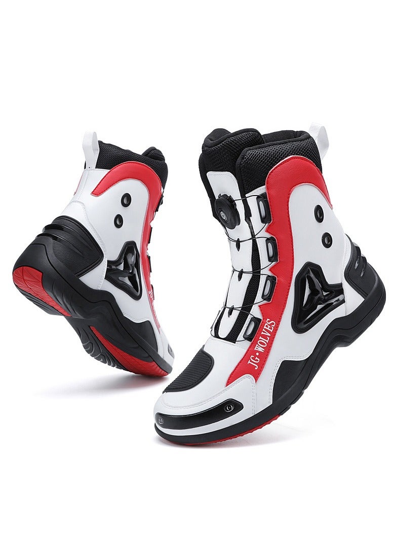 Motorcycle equipment, riding short boots, racing shoes, all season off-road motorcycle shoes