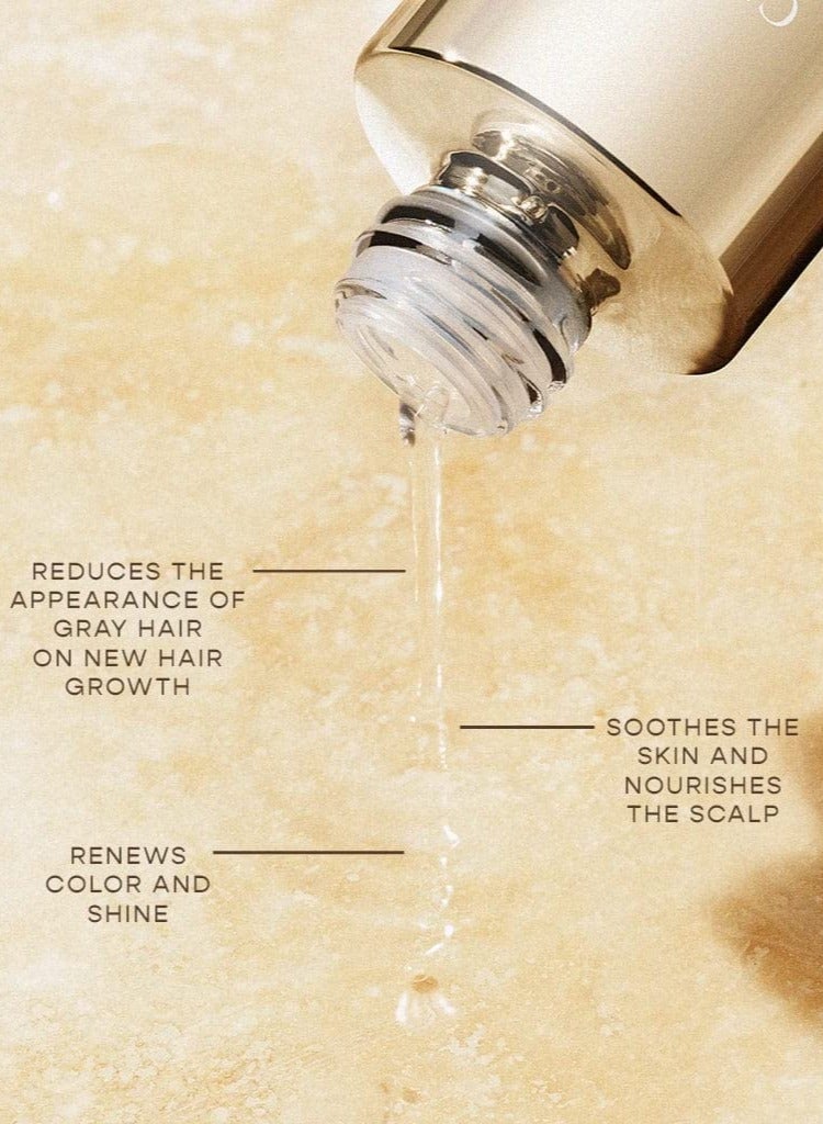 VEGAMOUR GRO Ageless Anti-Gray Hair Serum, 30ml – Promotes Natural Pigment Retention, Reduces Gray Hair, and Supports Healthy, Vibrant Hair Growth with Plant-Based Ingredients