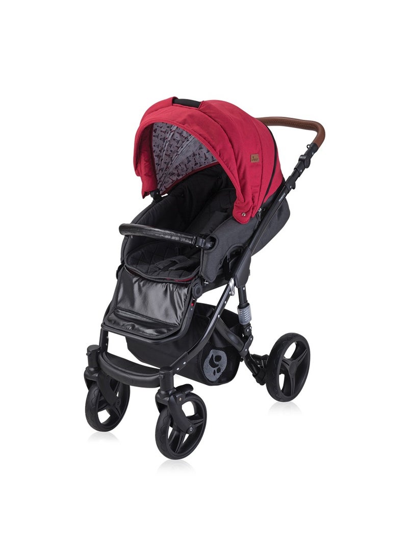 Baby Stroller Rimin i+ Mama Bag Red & Black Lighthouse
