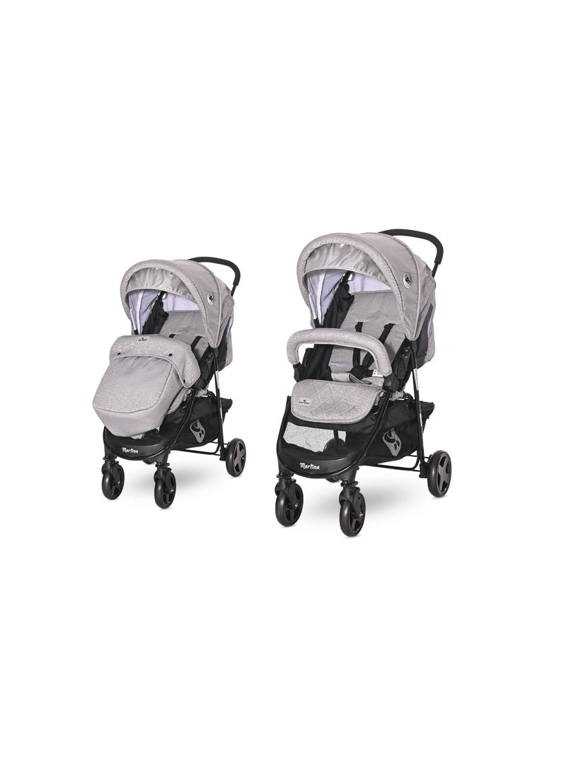Baby Stroller Martina+Footcover Cool Grey
