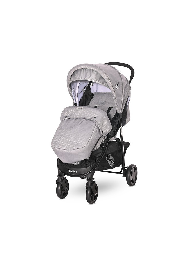 Baby Stroller Martina+Footcover Cool Grey