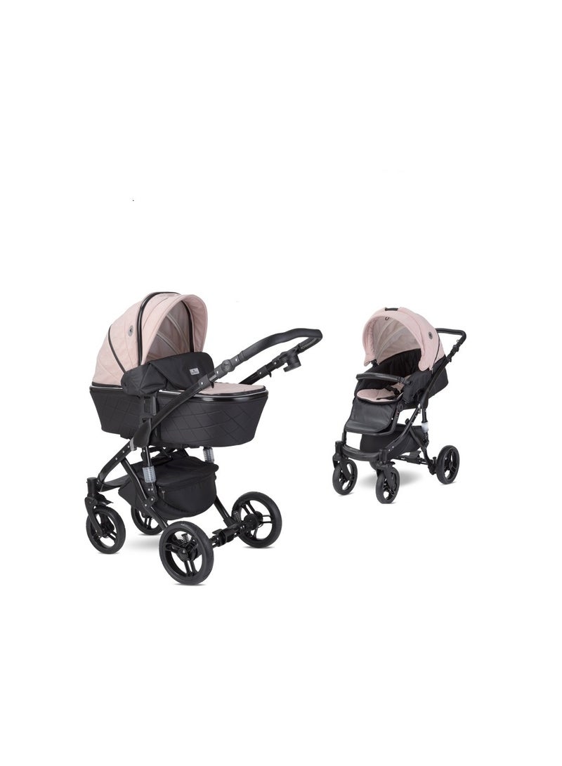 Baby Stroller Rimini Premium Cameo Rose Stars
