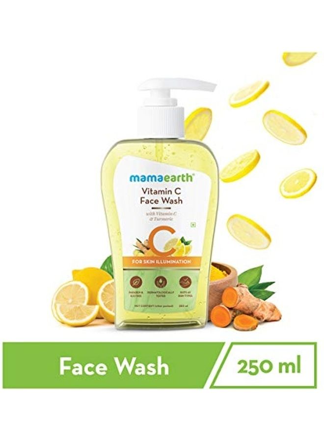 Vitamin C Face Wash Multicolour 250ml